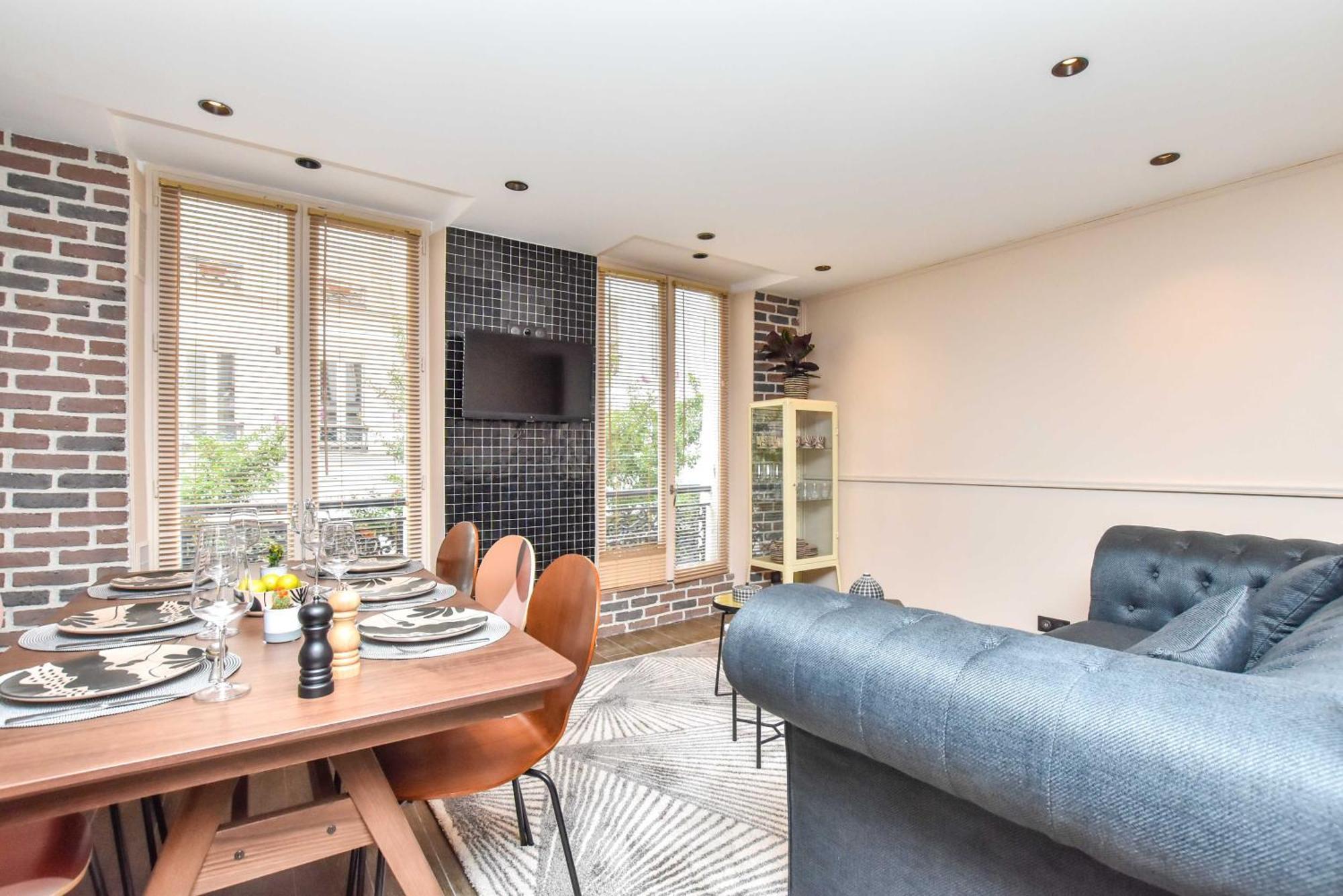 Apartment Charming 3br Montorgueil Republique